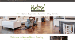 Desktop Screenshot of naturalbornflooring.com